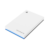 Seagate 2TB External USB 3.2 Gen 1 Portable Game HDD for PlayStation (White, Blue LED Lighting)