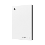 Seagate 2TB External USB 3.2 Gen 1 Portable Game HDD for PlayStation (White, Blue LED Lighting)
