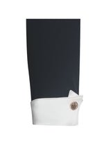 Ilitha Black Woven Crepe Pleated A-Line Mini Dress