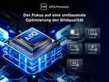 TCL 43T69C 43-tolline QLED, Direct LED-teler, 4K HDR-teler, nutikas Google TV (Dolby Vision ja Atmos, Game Master, liikumise selgus, ühildub Google Assistant ja Alexaga)