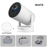 Magcubic 4K HY300 UItra Portable Projector with Electronic Focus 720P 260ANSI Speaker Android11 BT5.4 180° flexible Home Outdoor