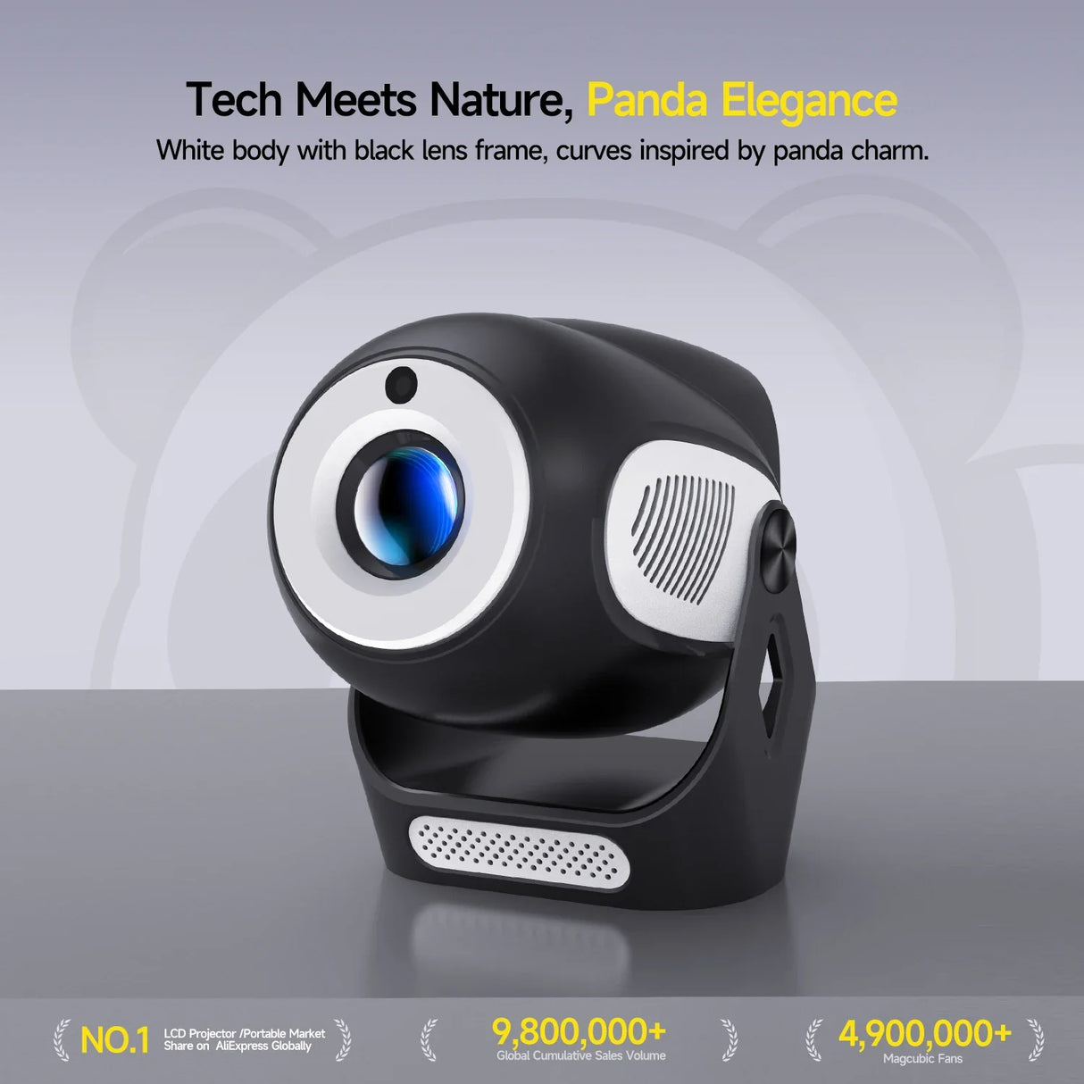 Magcubic HY300X 4K HD Electronic Focus Projector Android11 Dual Wifi6 200ANSI Allwinner H713 BT5.0 Home Cinema Outdoor Projetor